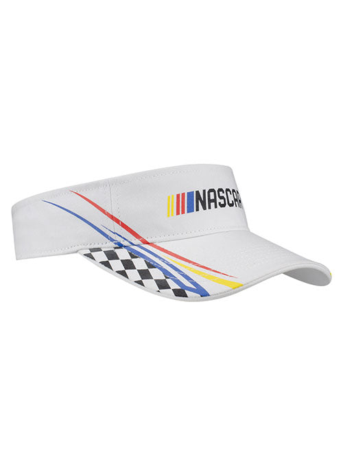 Ladies NASCAR Checkered Visor