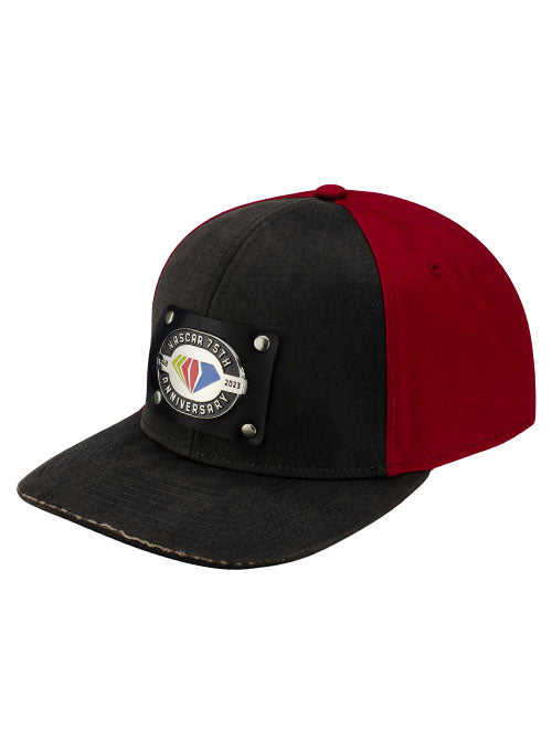  NASCAR 75th Anniversary Enamel Badge Hat