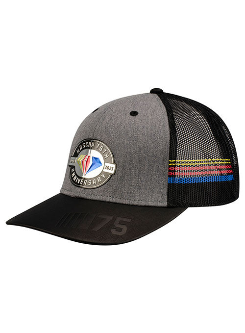 NASCAR 75th Anniversary Striped Mesh Hat