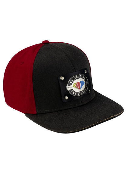  NASCAR 75th Anniversary Enamel Badge Hat