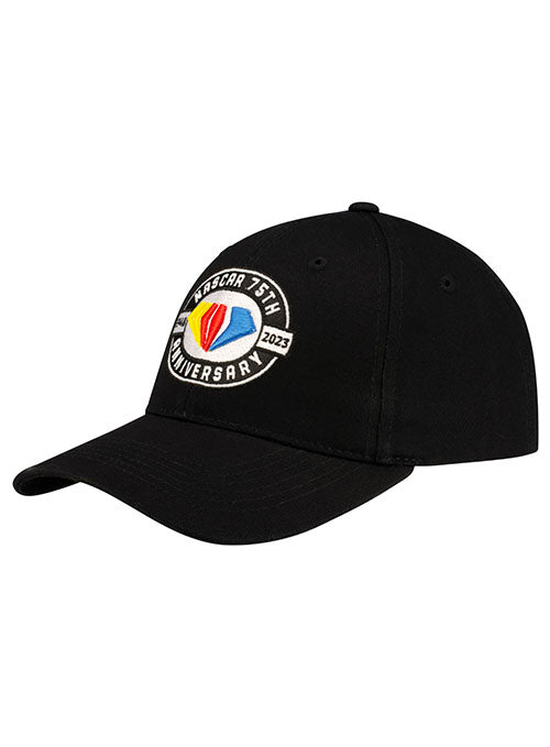  NASCAR 75th Anniversary Structured Black Hat