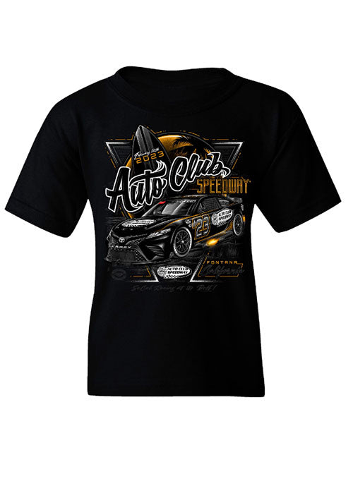  2023 Youth Auto Club Speedway Ghost Car T-Shirt