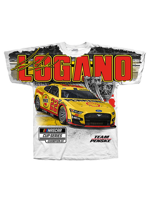  2022 Joey Logano NASCAR Cup Series Championship Sublimated T-Shirt