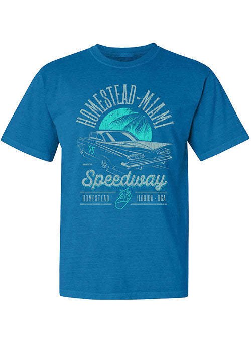  Homestead-Miami Retro Car T-Shirt