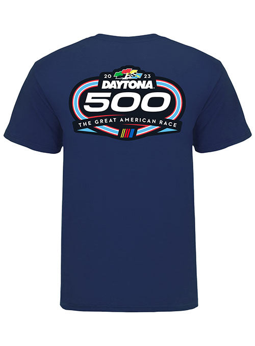  2023 Daytona 500 Logo T-Shirt- Blue