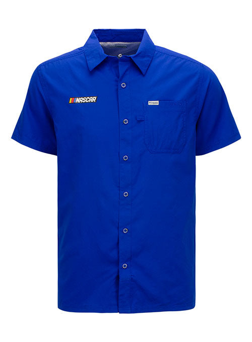  NASCAR Columbia Slack Tide Camp Shirt