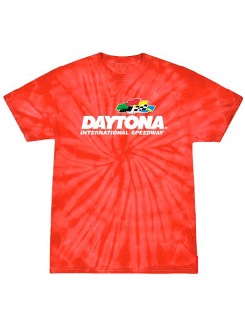  Youth Daytona Spider Red Tie Dye T-Shirt