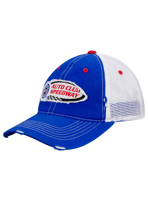  Auto Club Distressed Mesh Hat