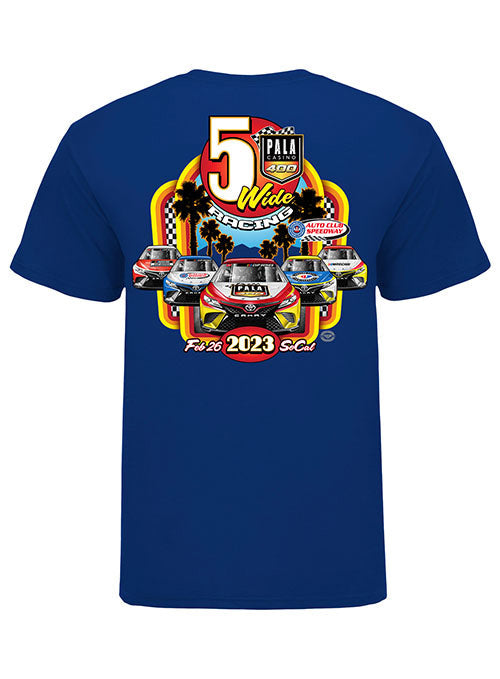  2023 Pala Casino 400 5-Wide Racing T-Shirt