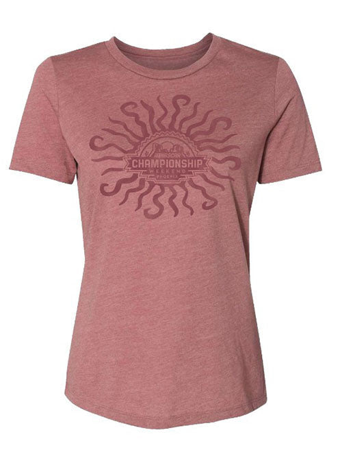  Ladies Championship Weekend Sun Burst T-Shirt