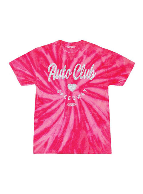  Youth Girls Auto Club Speedway Tie Dye T-Shirt