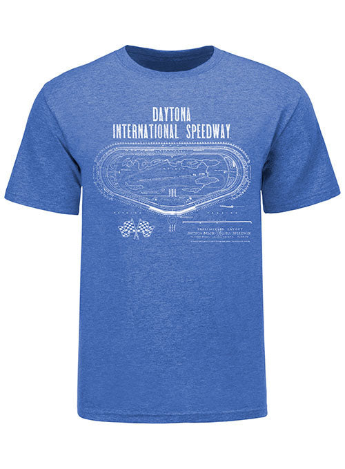  Daytona International Speedway Blueprint T-Shirt