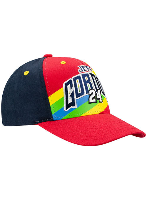  Jeff Gordon Striped Number Hat