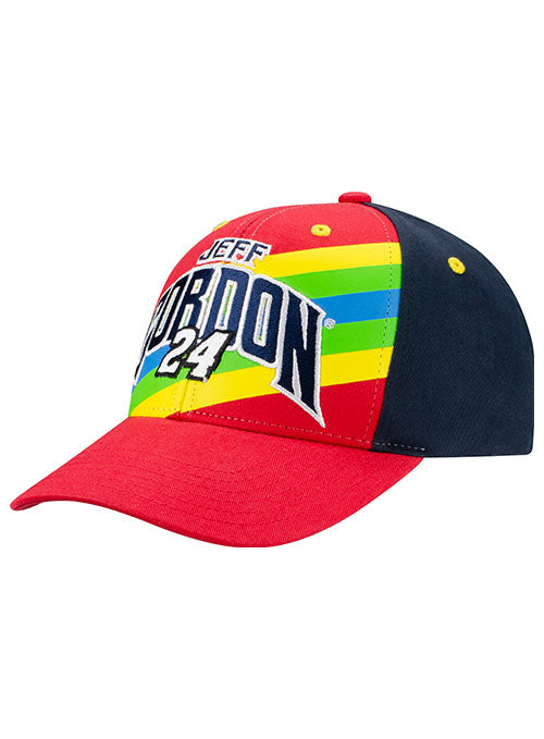  Jeff Gordon Striped Number Hat