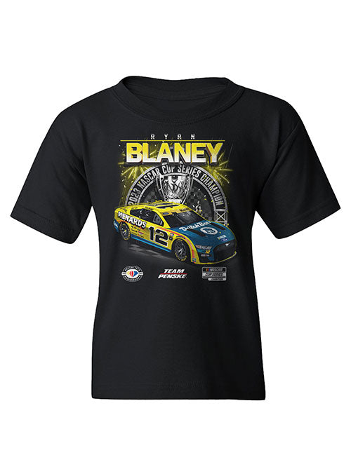  2023 Youth Ryan Blaney NASCAR Cup Series Championship T-Shirt
