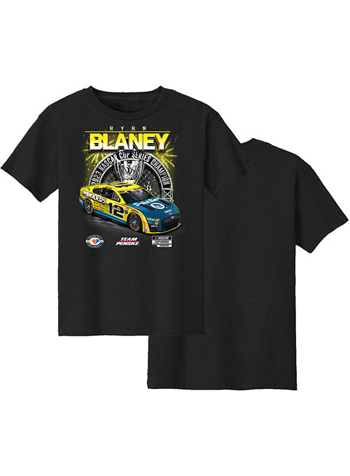  2023 Youth Ryan Blaney NASCAR Cup Series Championship T-Shirt