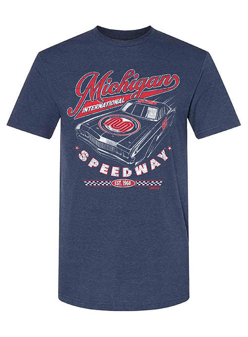  Michigan Retro Car T-Shirt