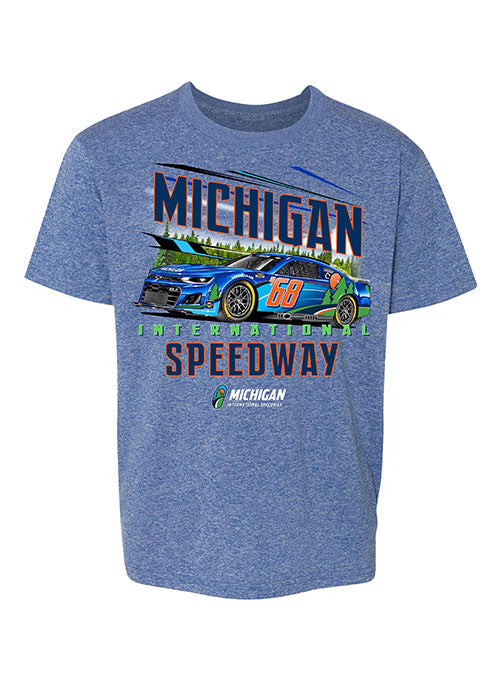  Youth Michigan Treeline Car T-Shirt