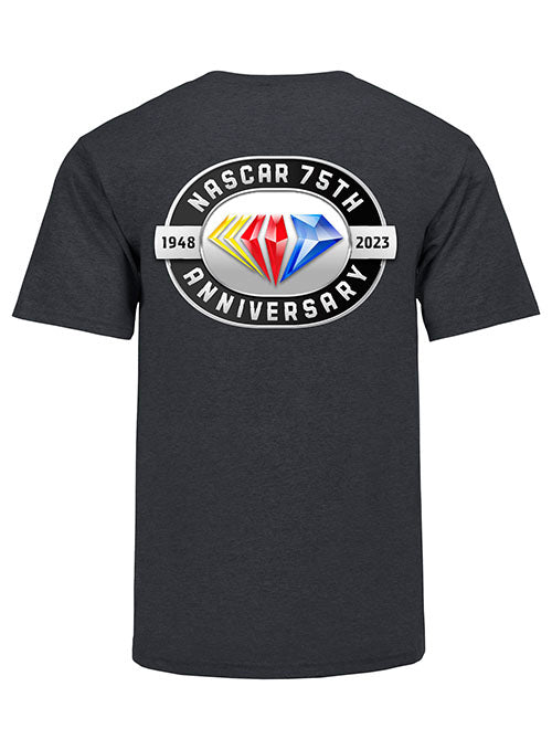  NASCAR 75th Anniversary Two Sided T-Shirt