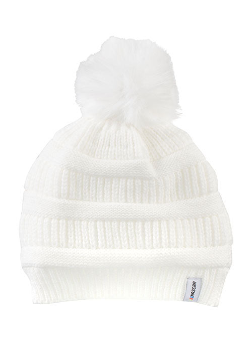  NASCAR Women's Knit Beanie With Pom