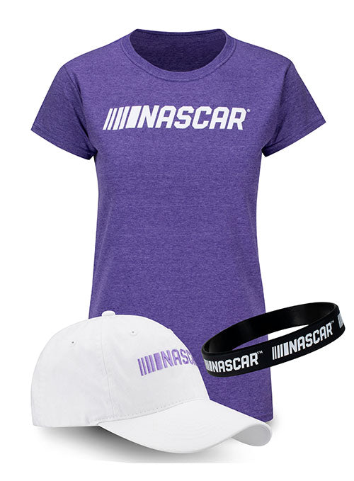  Ladies NASCAR Hat/Tee Combo