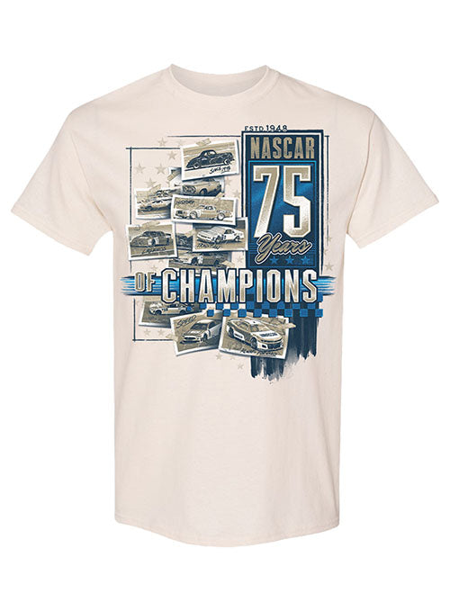  NASCAR 75 Years Of Champions T-Shirt