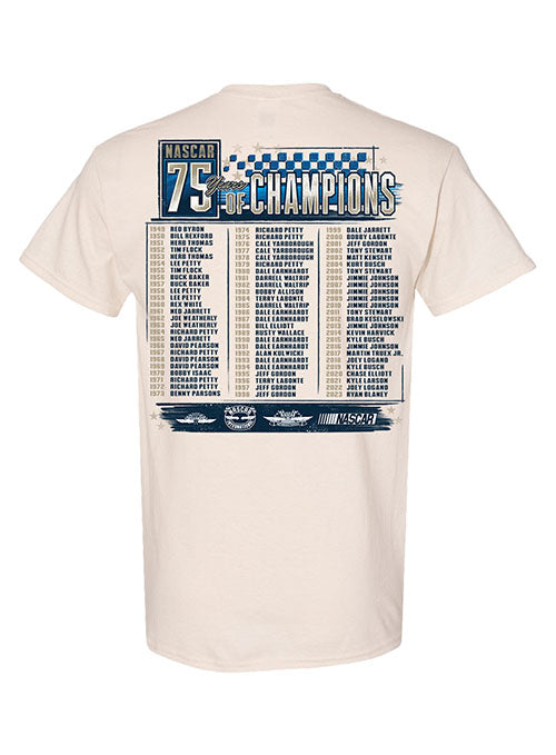  NASCAR 75 Years Of Champions T-Shirt