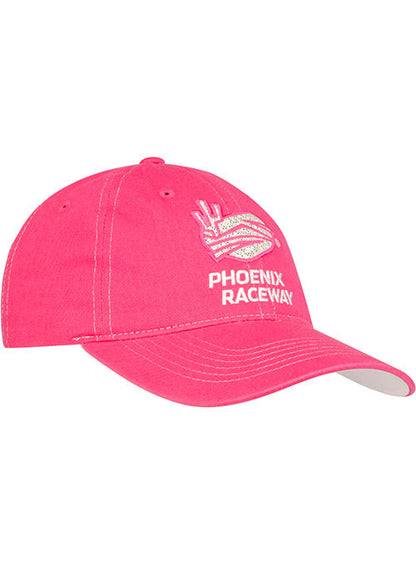  Ladies Phoenix Pink Shimmer Cotton Unstructured Hat