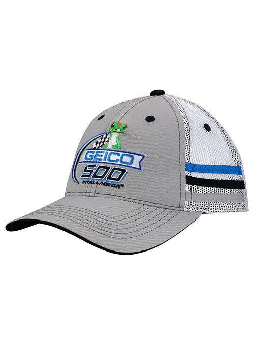  Geico 500 Striped Hat