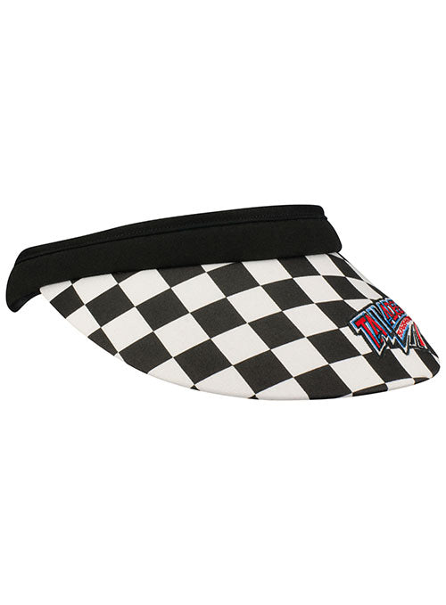 Ladies Talladega Checkered Clip On Visor