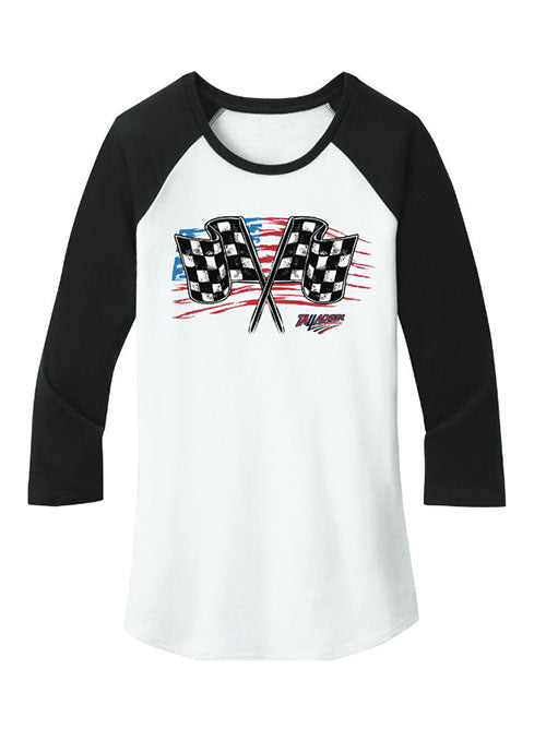  Ladies Talladega Flags T-Shirt