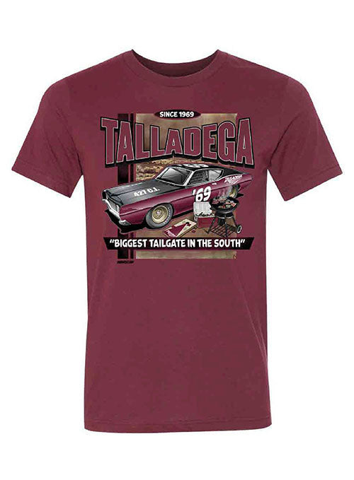  Talladega Retro Car Tailgate T-Shirt